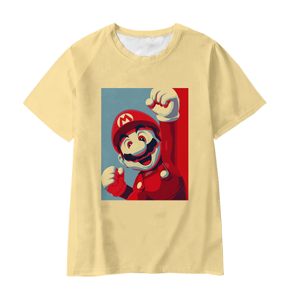 Super Mario T-shirt Unisex Printed T Shirt