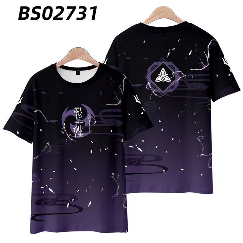 Genshin Impact T Shirt Unisex 3d Printed T-shirt
