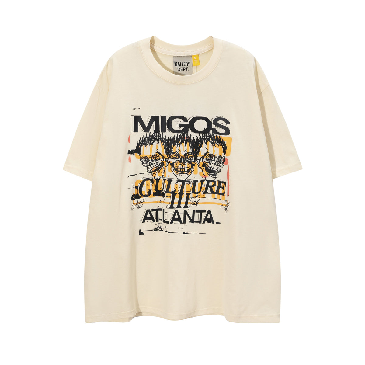 Gallery Dept Letter Slogan Printed T Shirt