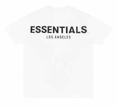 Short Sleeve Reflective Fearof God Essentials Fashion Brand Los Angeles Classic T Shirt
