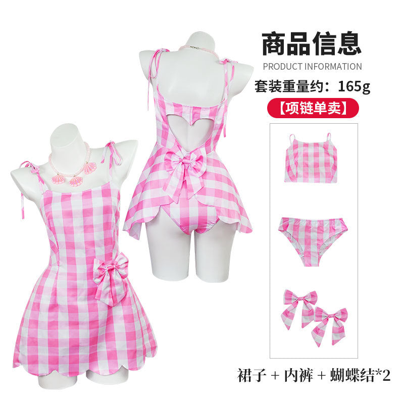 Movie Barbie Cosplay Clothing Barbie Same Style Popular Film And Television Role-playing Costume Dress Skirt