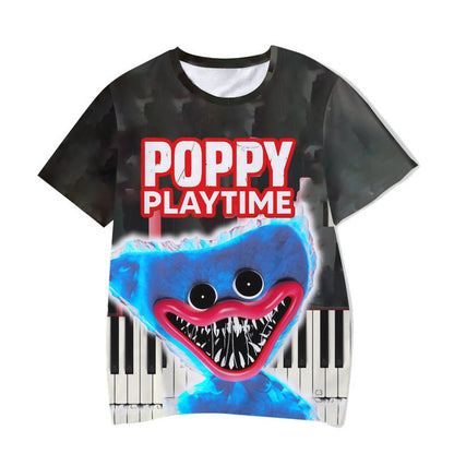 Poppy Playtime 3D Children's Clothing Short Sleeve Adult T-Shirt Bobbi's Game Time T-Shirt - product image 52