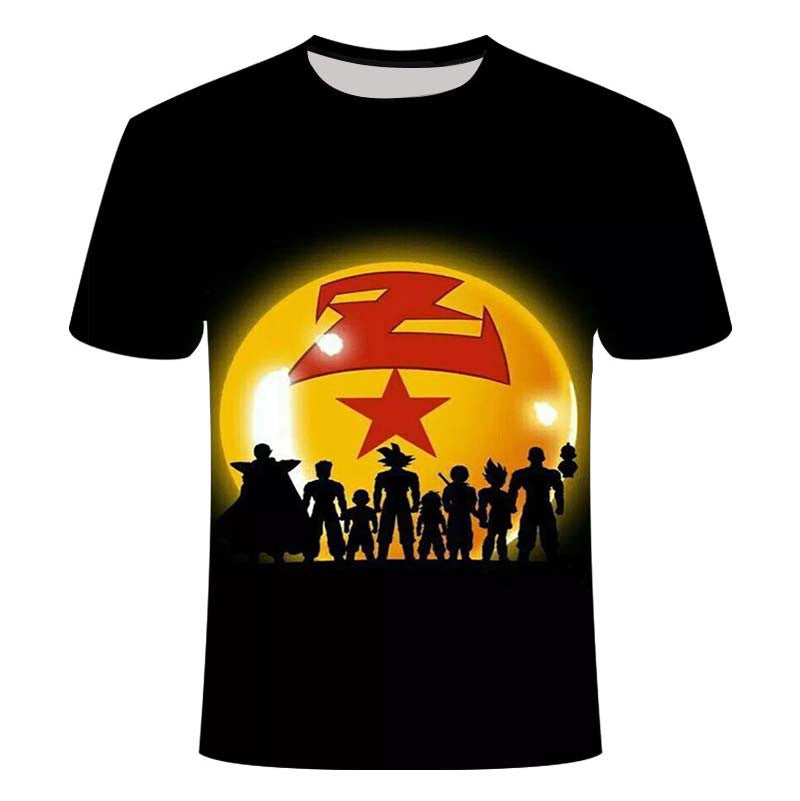 Dragon Ball Z Super 3d Printed T-shirt Unisex T Shirt