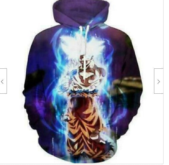 Dragon Ball Z Super Anime 3d Printed Sweatshirt Pullover Hoodie