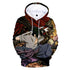 Naruto 3D Hoodie Sweatshirt Jacket Pullover