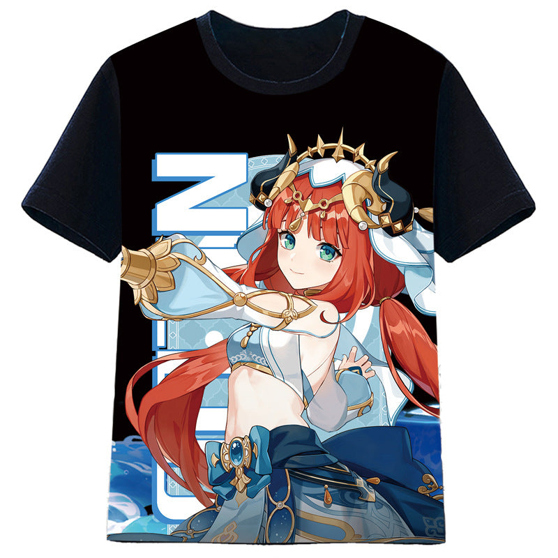 Genshin Impact 3d Printed T Shirt Unisex T-shirt