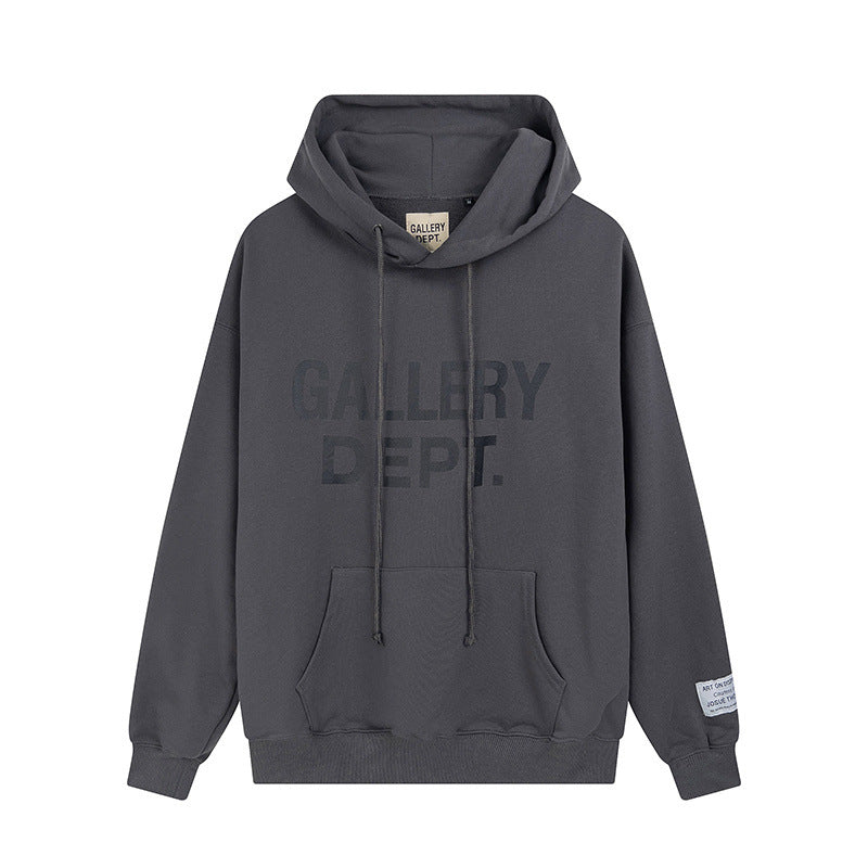 Gallery Dept Hoodie Heavy Terry Pullover Sweatshirt
