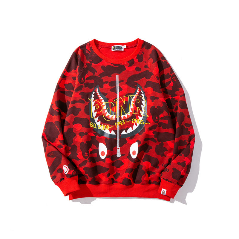 Ape Sweatshirt Bape Shark Hoodie Sweater Pullover