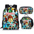 Roblox schoolbag lunch bag pencil case backpack set