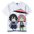 Kimetsu No Yaiba Demon Slayer T-shirt Unisex 3d T Shirt