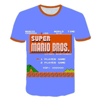 Super Mario 3d Printed T Shirt Unisex T-shirt