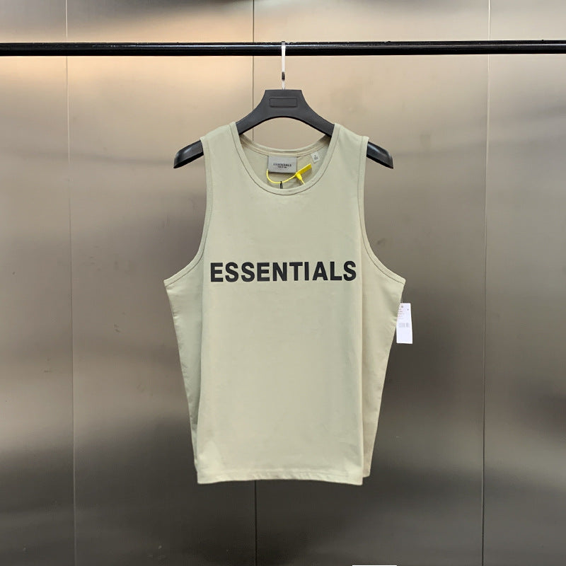Fear Of God Essentials New Chest Letter Print Vest Tank Top T-Shirt - product image 24