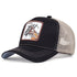 Animal baseball cartoon sunscreen mesh Cap embroidery trucker Black Panther cock wolf Hat