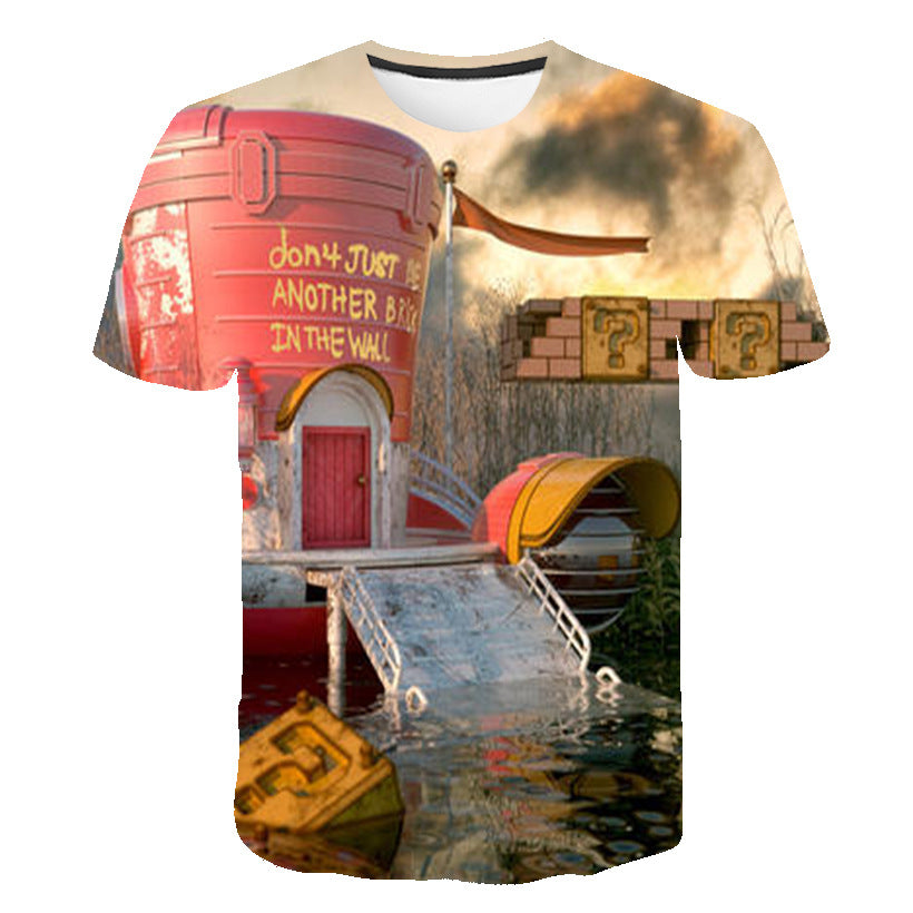 Super Mario T-shirt Unisex 3d Printed T Shirt