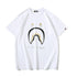 Bape Ape Shark Printed T Shirt