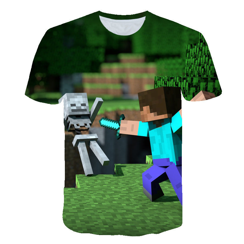 3d Printed Minecraft T Shirt Unixed T-shirt