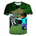 3d Printed Minecraft T Shirt Unixed T-shirt