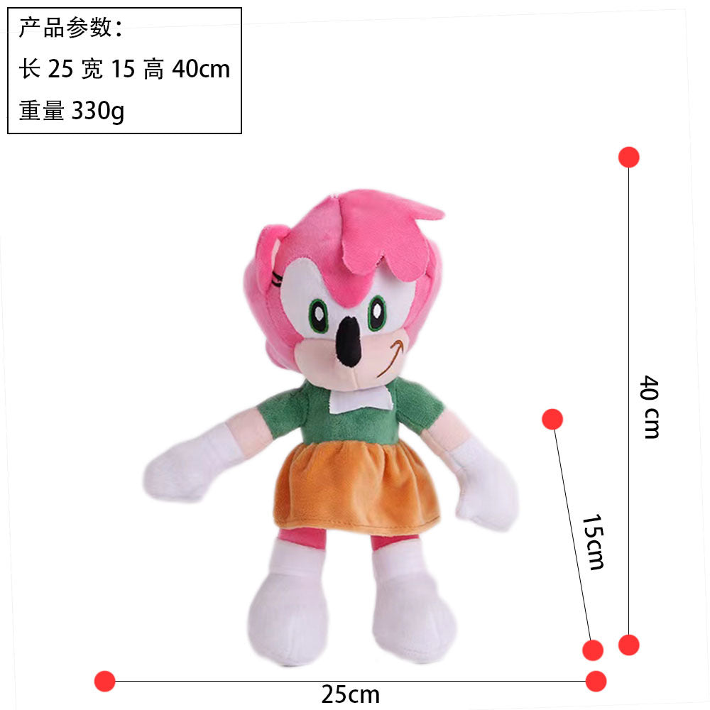 Super Sonic Plush Toy Tarsnak Hedgehog Doll