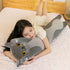 Cat doll cute accompany doll cat long sleeping pillow Cat Island leg-supporting plush toy female