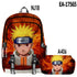 Naruto 3d backpack pencil case set