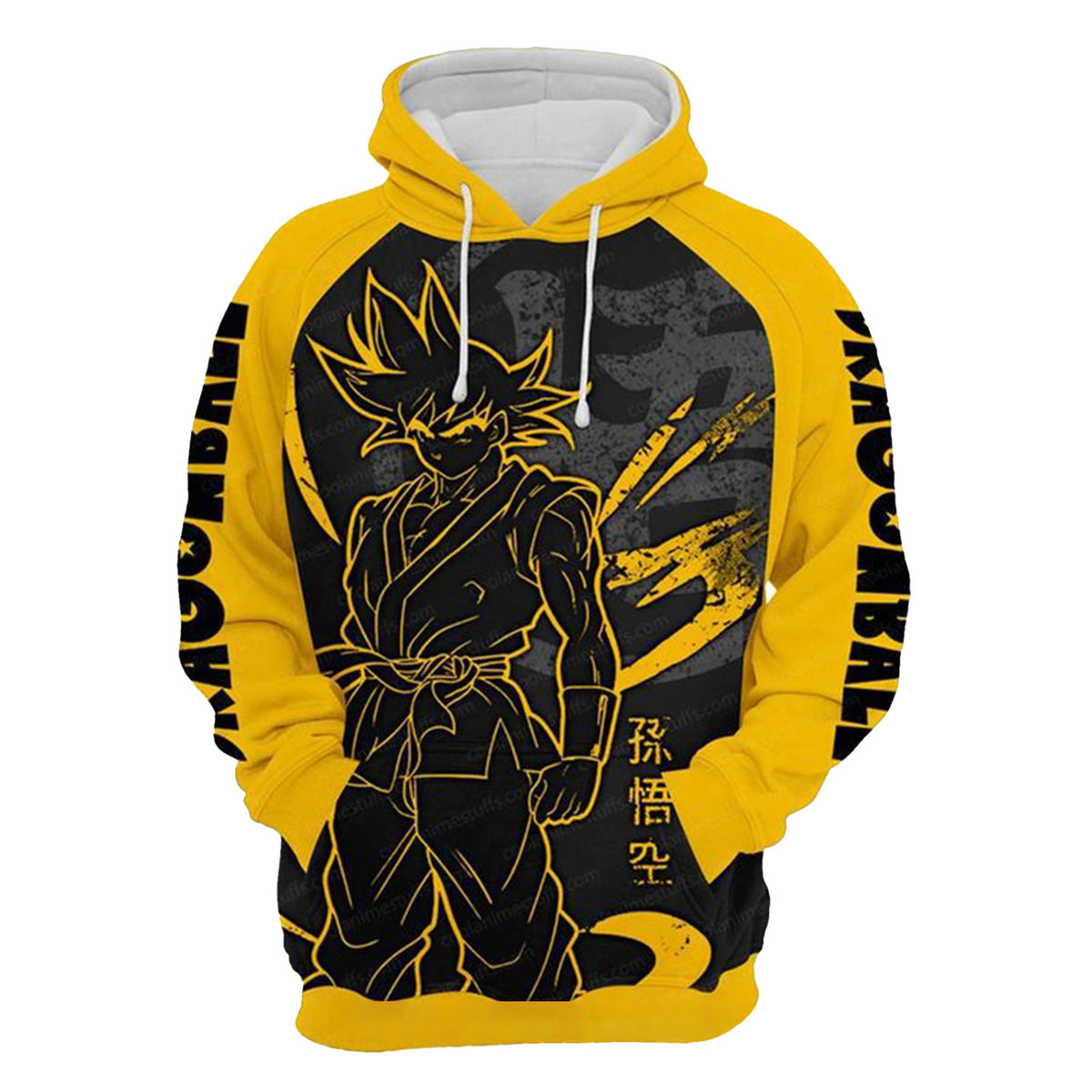 Cross-border goods Dragon Ball series 3DDigital printing Sports hoodiecosplayAnime peripheral