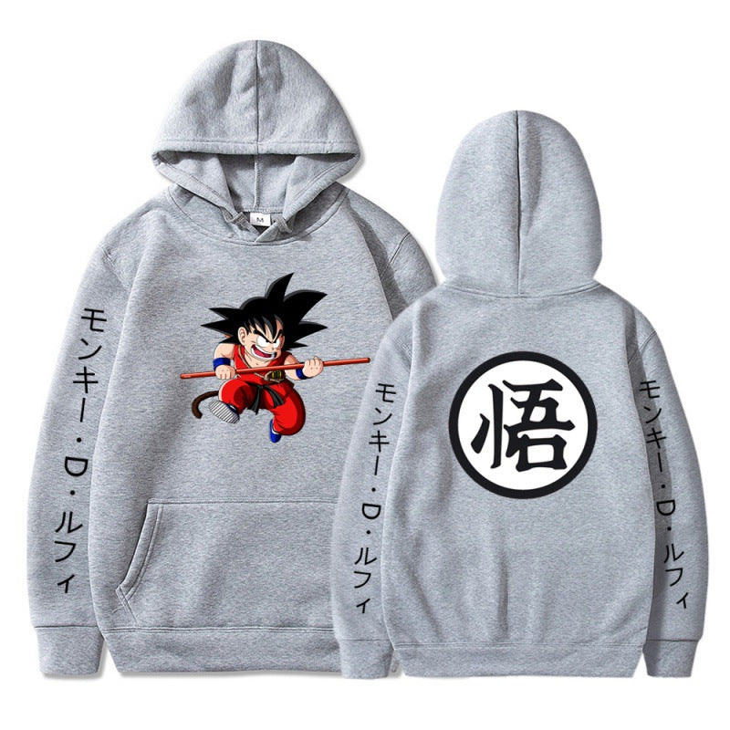Dragon Ball Goku Z Printed Pullover Sweatshirt Hoodies
