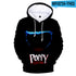 Poppy Playtime Printed Hooded Hoodie Bobby's Playtime Sweatshirt Pullover