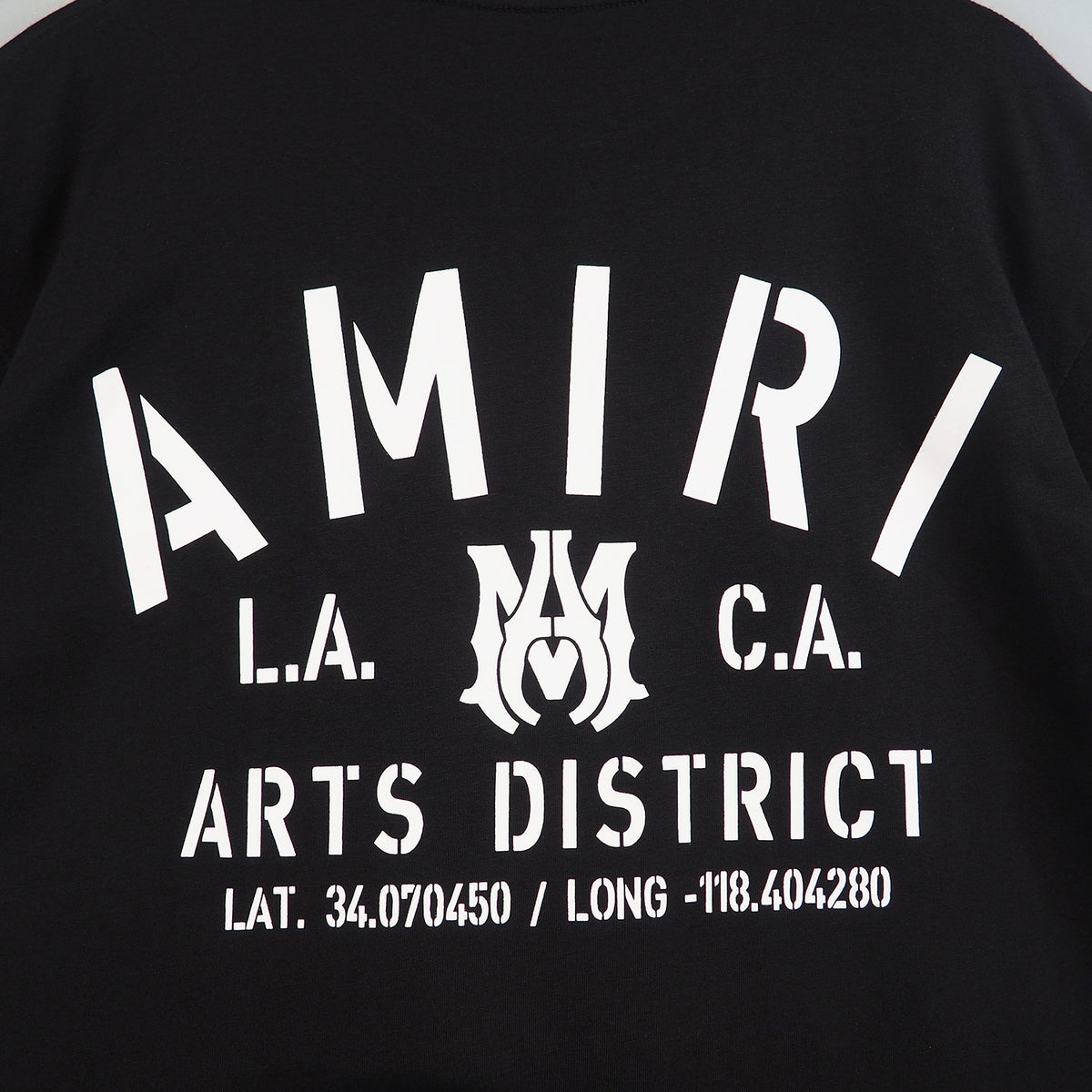 Amiri High Street Letter Print T-shirt Cotton T Shirt