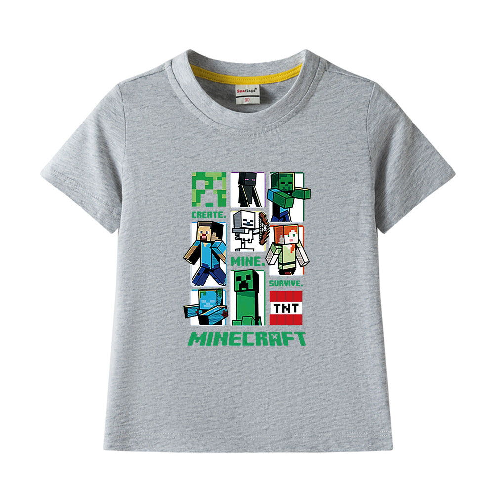 Minecraft Cotton T Shirt Kid's T-shirt
