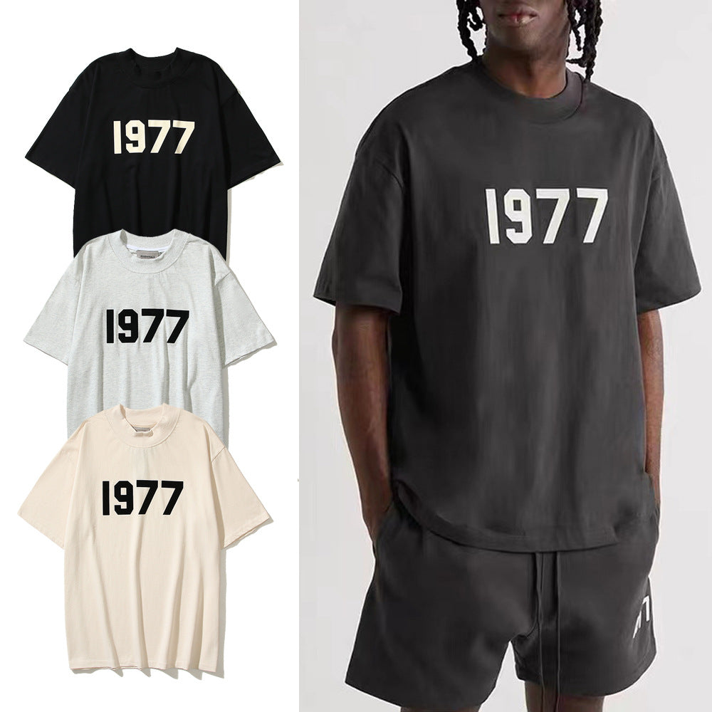 Fog Season 8 Essentials 1977 Flocking Round Neck Unisex T-Shirt - product image 1