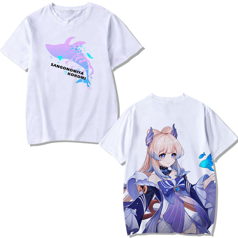 Genshin Impact T-shirt Unisex 3d Printed T Shirt