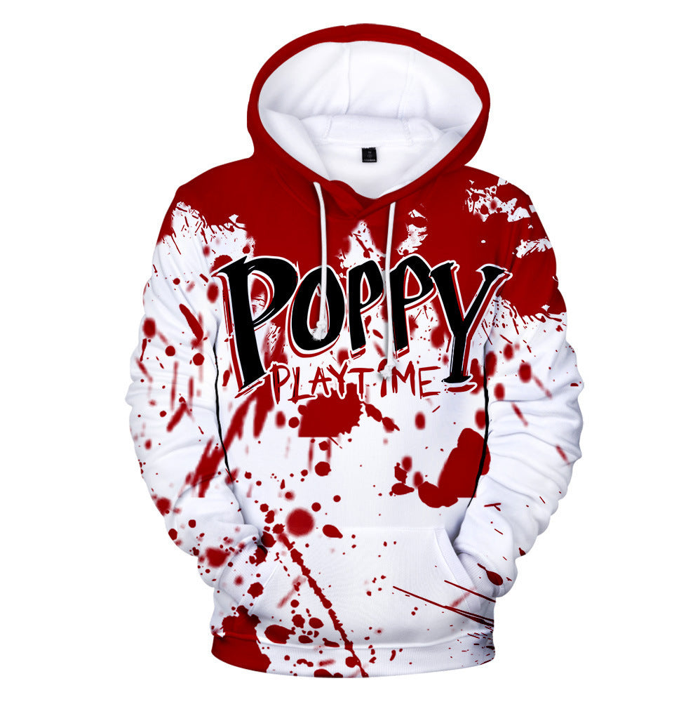 Poppy Playtime Huggy Wuggy Hoodie Sweatshirt Pullover
