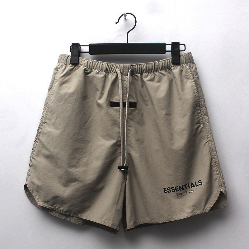 Essentials Shorts Fear Of God Printed Short Pants – Style Cement gray in stockTAUPE - product image 6