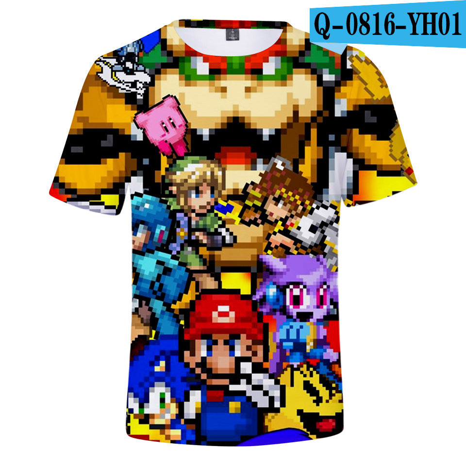 Super Mario T Shirt Unisex 3d Printed T-shirt