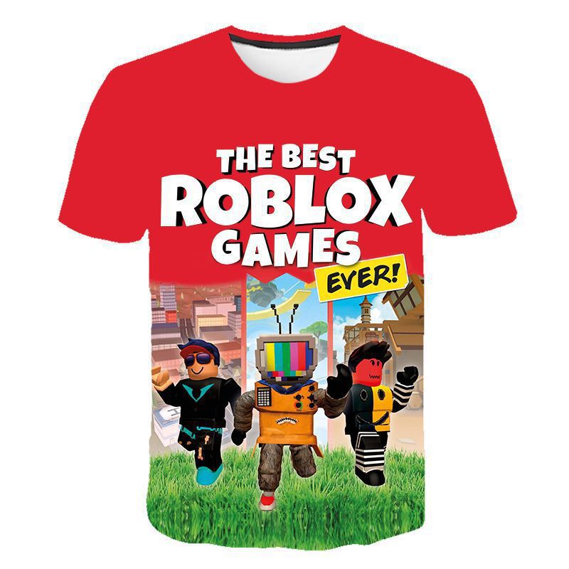 Roblox 3d Printed T Shirt Unixed T-shirt