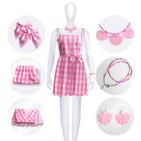 Film Barbie Cosplay Clothing Ken Kenny Barbie Skirt Cosplay Clothing Halloween Performance Clothing