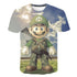 Super Mario 3d Printed T Shirt Unisex T-shirt