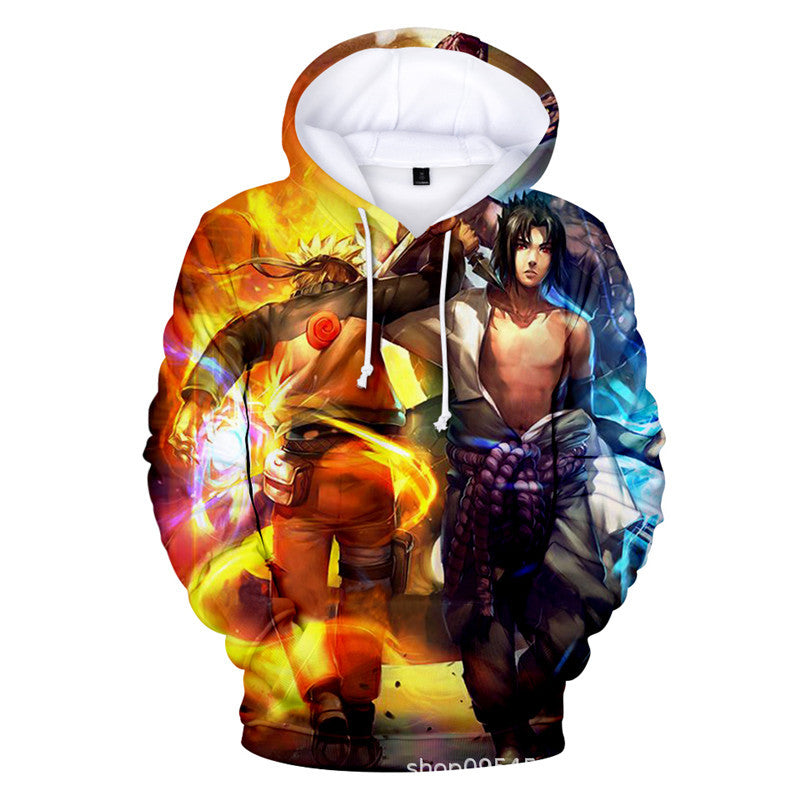 Naruto 3D Hoodie Sweatshirt Jacket Pullover