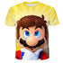 Super Mario T-shirt Unisex 3d Printed T Shirt