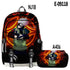 Naruto 3d backpack pencil case set