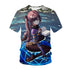 Genshin impact Anime T Shirt Unisex 3d T-shirt