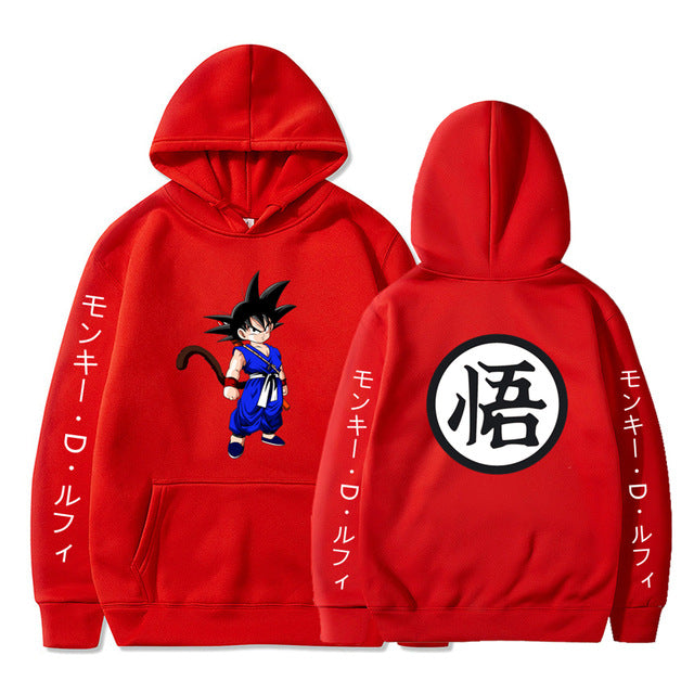 Dragon Ball Z Wukong Hoodie Sweatshirt Pullover