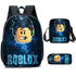 Roblox Schoolbag Lunch box pencil case backpack set