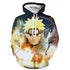 Naruto 3D Hoodie Sweatshirt Jacket Pullover