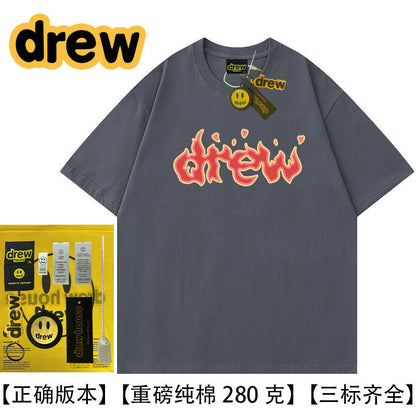 Drew Hussry Smiling Face Flame T-Shirt - product image 20