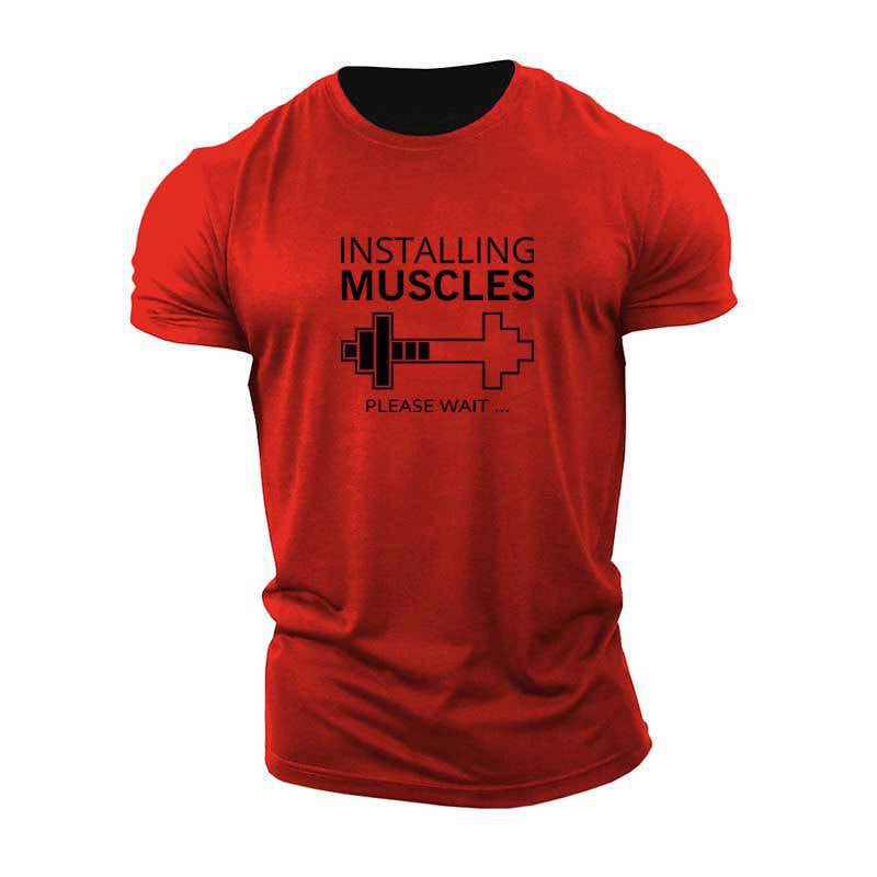 Itness Clothes Men's Breathable Loose T-Shirt Running Top Gym T-Shirt - product image 5