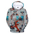 Naruto 3D Hoodie Pullover Sweatshirt Jacket