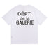 Gallery Dept Cracking Letter Print T-shirt