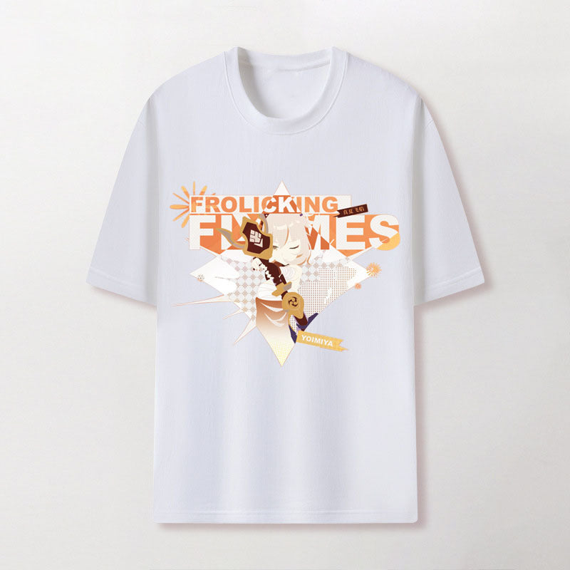 Genshin Impact T-shirt Unisex 3d Printed T Shirt