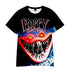 Poppy Playtime Short Sleeve T-shirt Bobby's Game Time Top 3d Digital Printing T Shirt